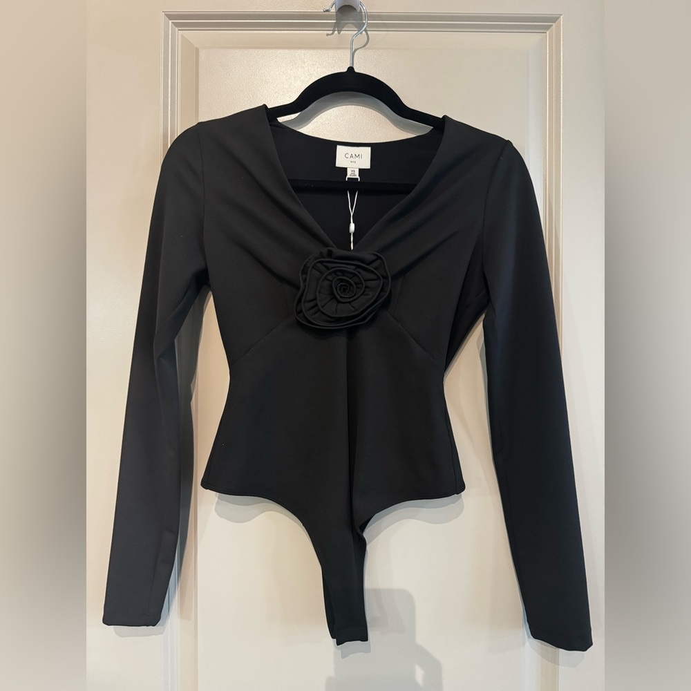 Cami NYC Nohili Bodysuit. Black, Size XS. NWT.